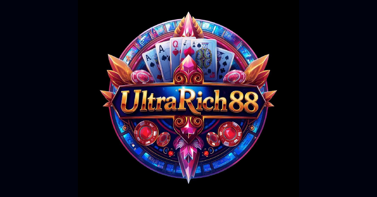 UltraRich88 main banner showing gaming platform and fast GCash payouts